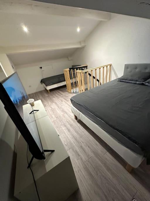 Appart T3 Vue Mer En Face Des Jo Marseilles Exterior foto